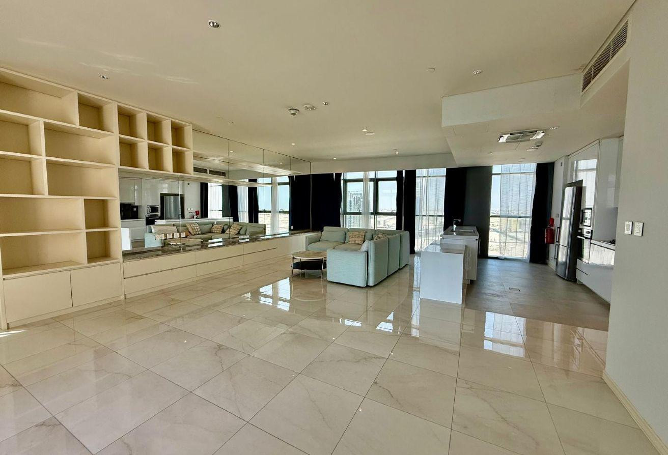 VEEEEERY SPACIOUS | SEMI FURNISHED | 1BDR - Apartment in Seef Lusail