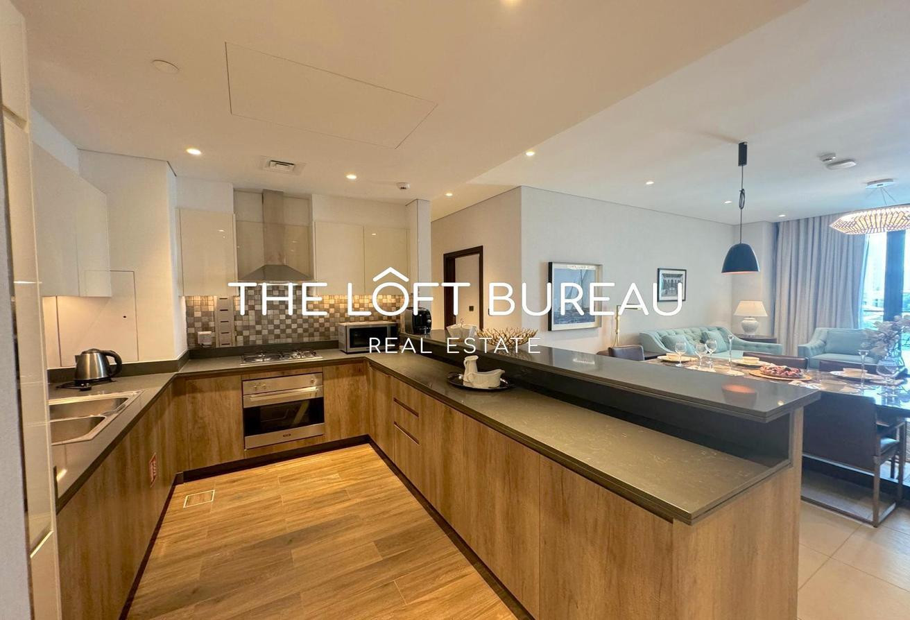 1 Bedroom | Fully Furnished | Brand New | Balcony - Apartment in Lusail Residence