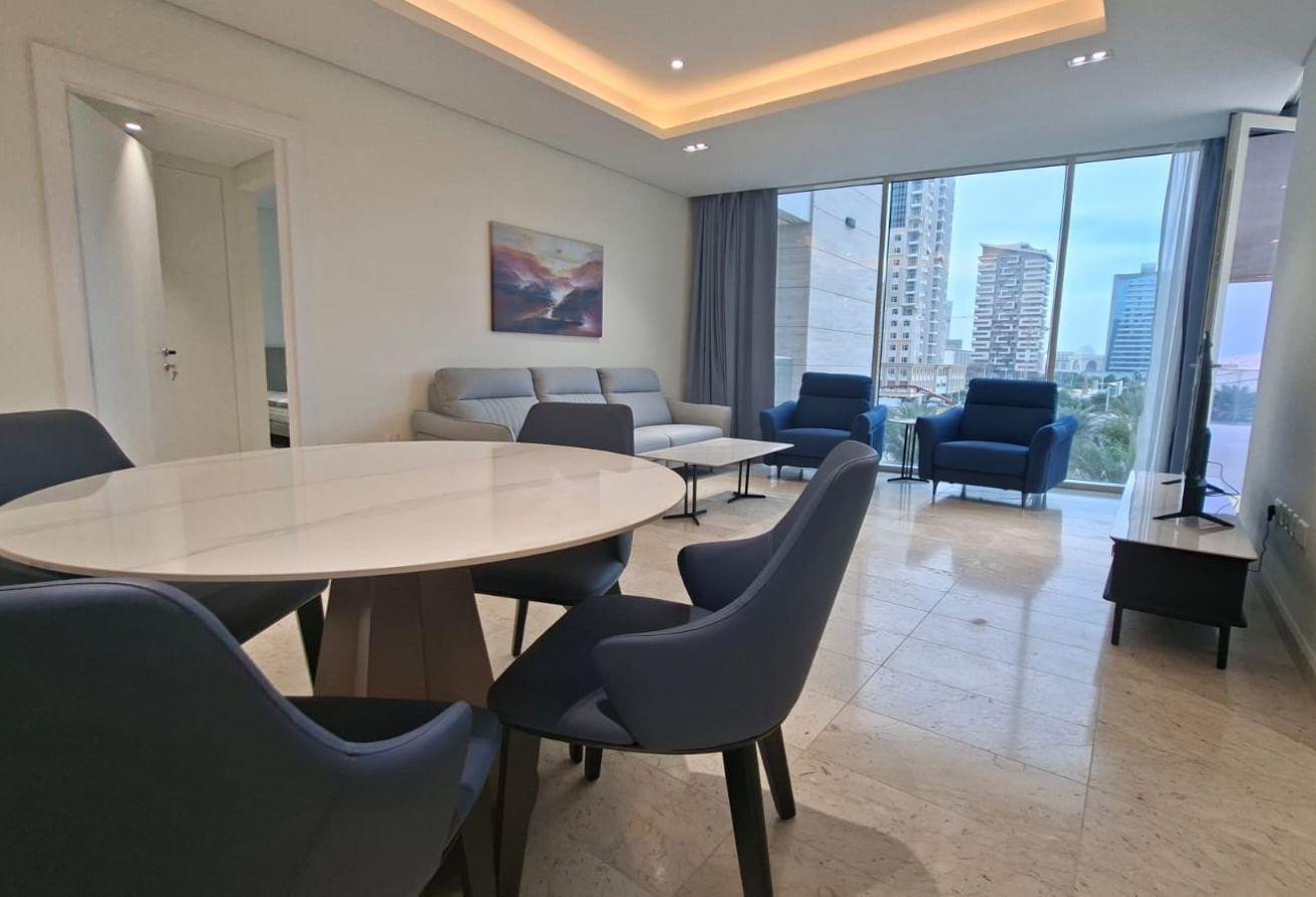 1 month free included bills 2 bhk in marina lusail - Apartment in Marina District