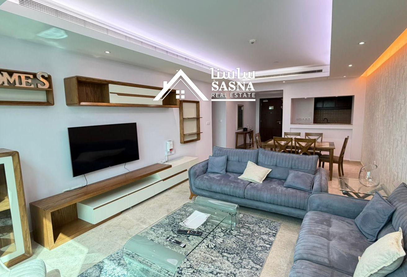 2 BHK+Maid Room Semi-Furnished in ZigZag 7.5K