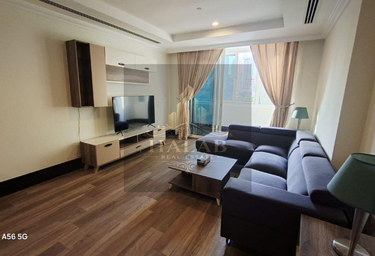 Beach View 1 Bedroom+Office in Viva Bahriyah