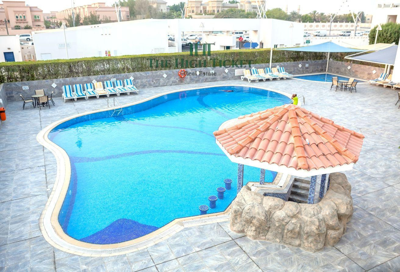 4bhk + Maid | Furnished Villa | Courts | Gym - Villa in Al Waab Street