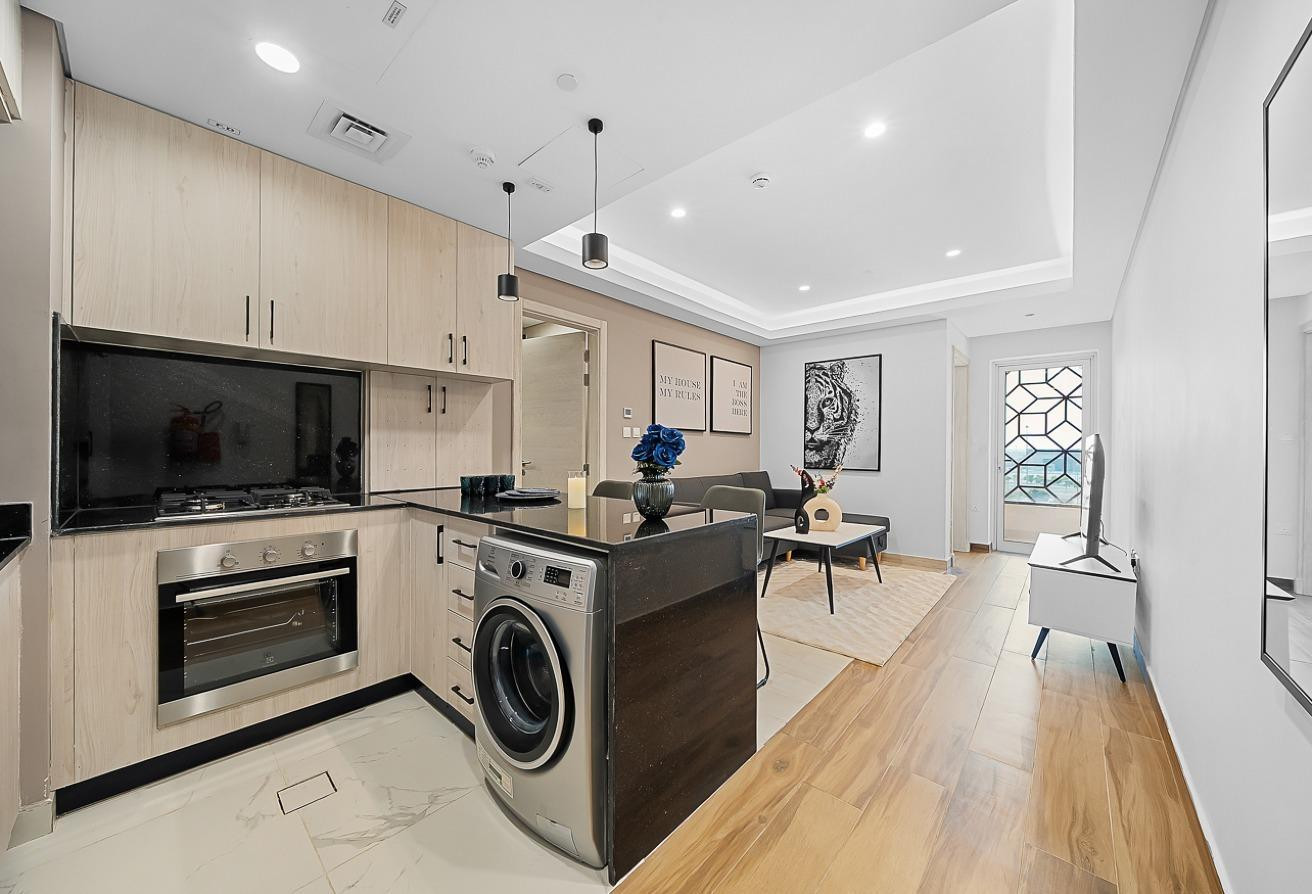 LOWER YEARLY RENT LUSAIL 1BHK OR SHORT TERM OPTION - Apartment in Al Erkyah City