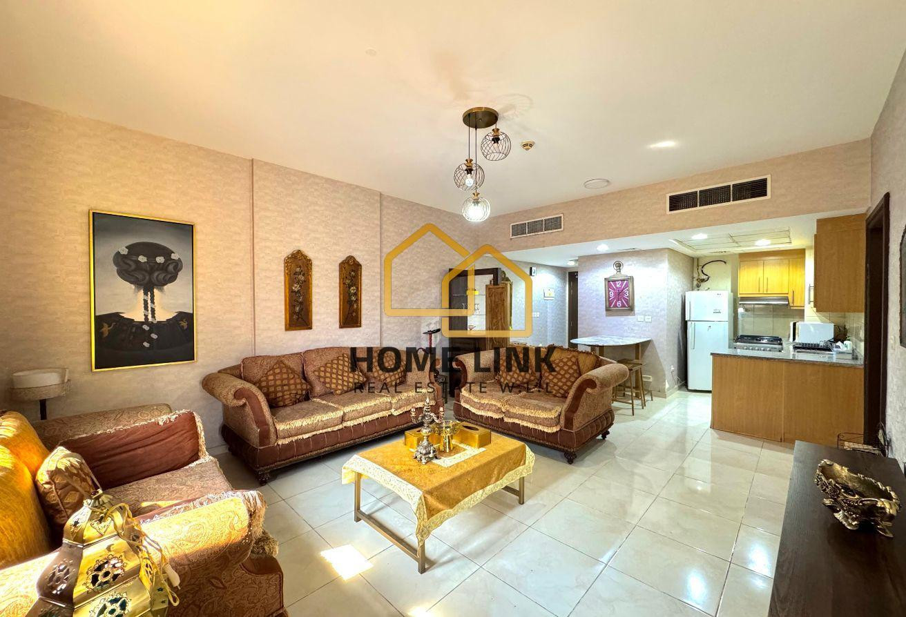 Furnished 1BHK in Fox Hills w/Title Deed | 1M