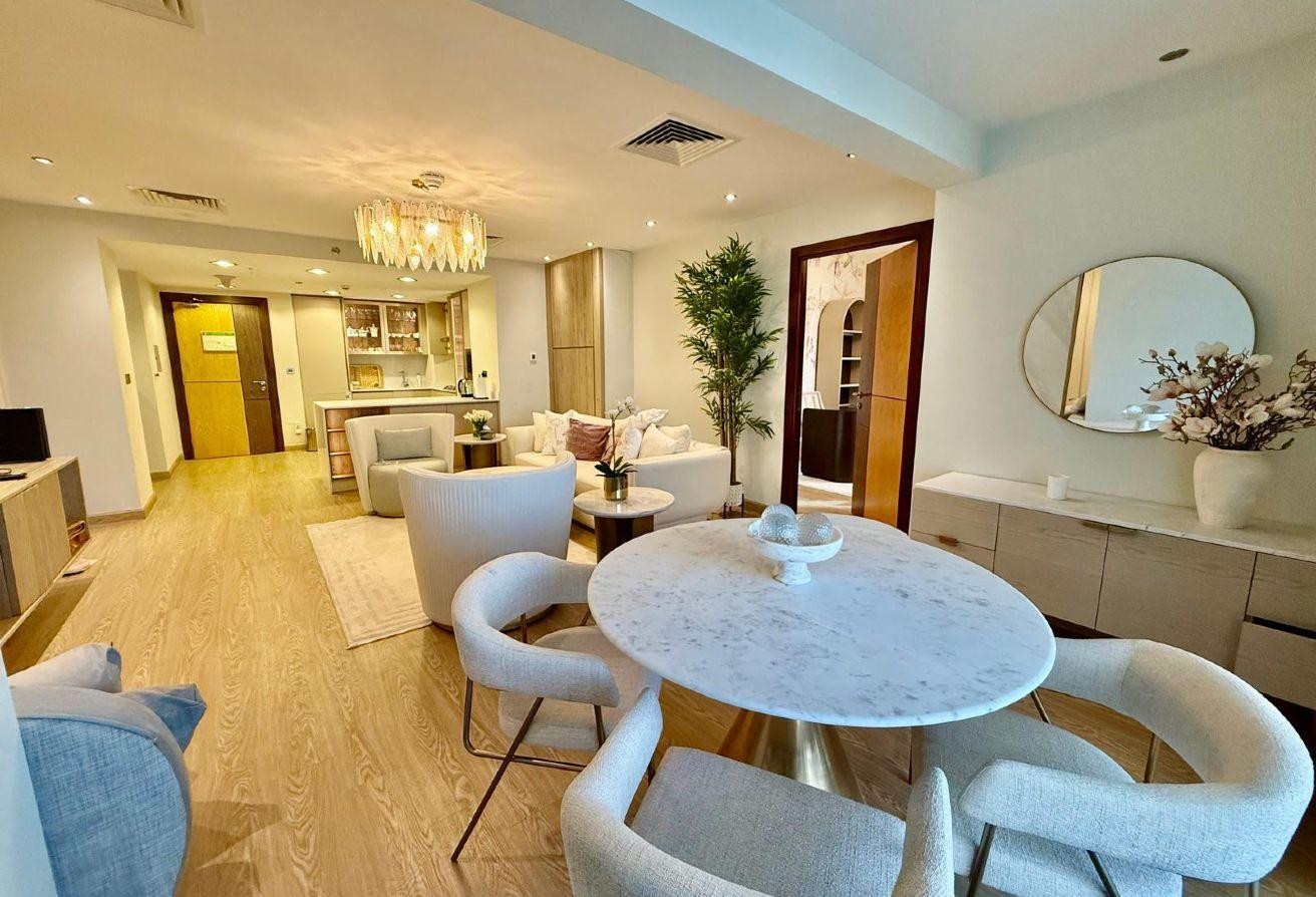 Upgrated two bedroom fully furnished/full sea view