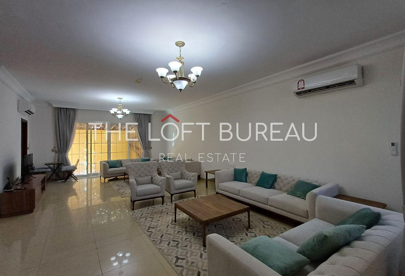 SPACIOUS 4BR +MAID VILLA SEMI FURNISHED - Villa in Abu Sidra