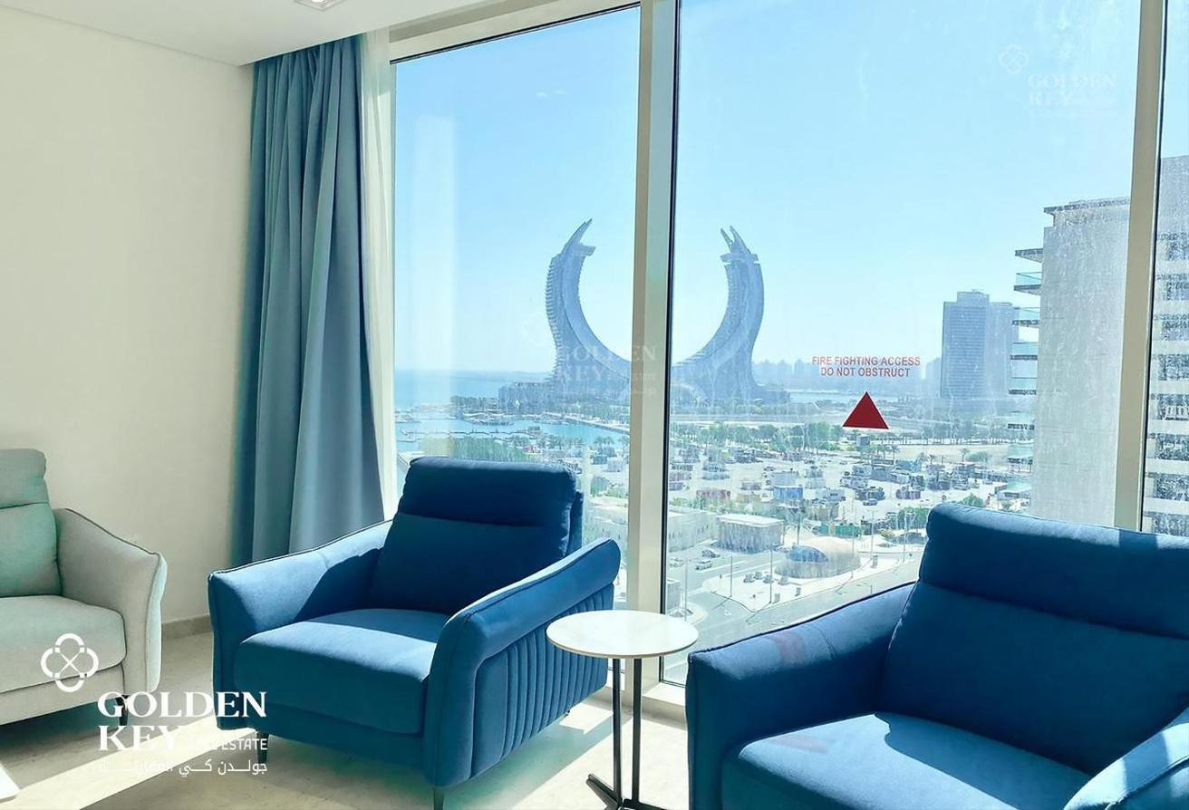 Luxury 1 BR ✅ Bills/WiFi Included ✅ Big Balcony - Apartment in Lusail Residence