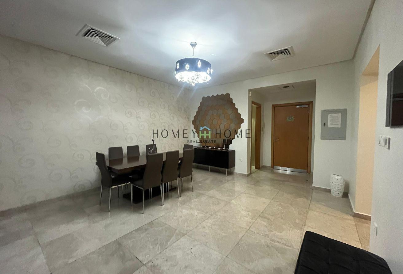 HIGHER FLOOR | SEMI FURNISHED 2+MAID | WITH VIEW