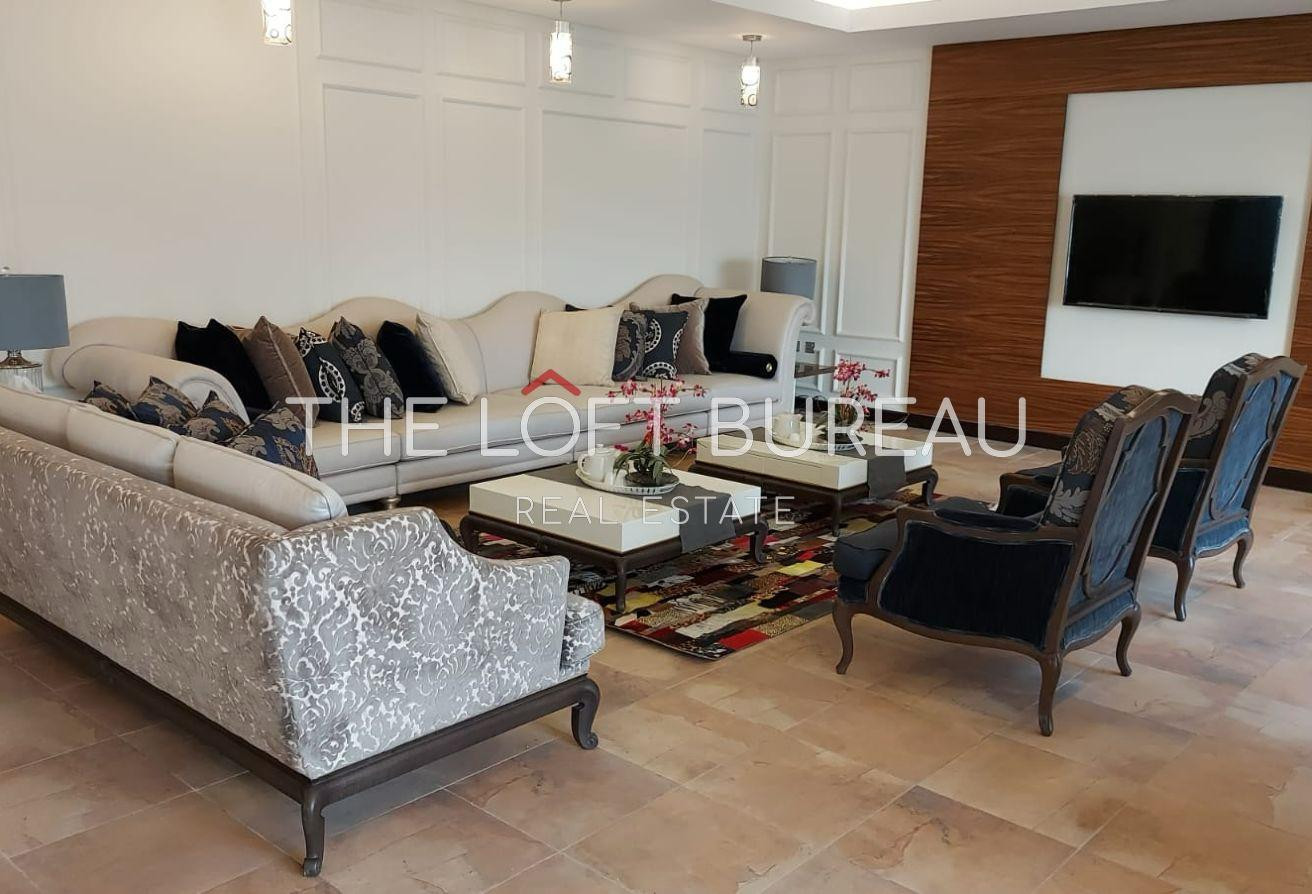 Luxury Waterfront Villa | Furnished | Private Pool - Villa in West Bay Lagoon