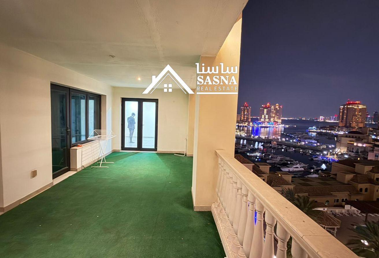 Luxury Furnished 1BHK in The Pearl | 8.5K Incl.