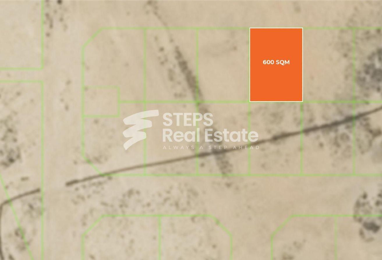 Buildable Land for Residential Use in Al Wakrah - Labor Camp in Al Wakair