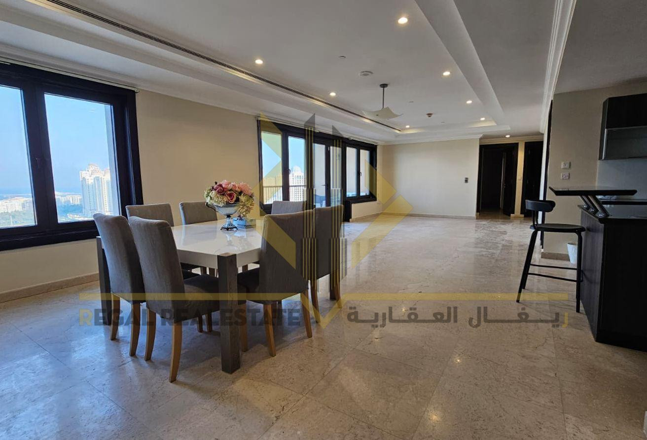 Spacious semi-furnished 2-bedroom apartment