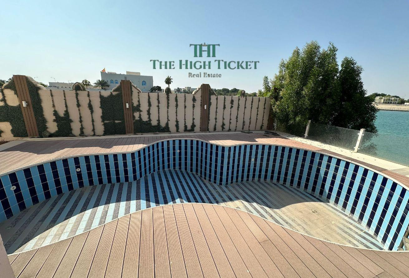 Sea View | Private Pool | West Bay Lagoon - Villa in West Bay Lagoon Street