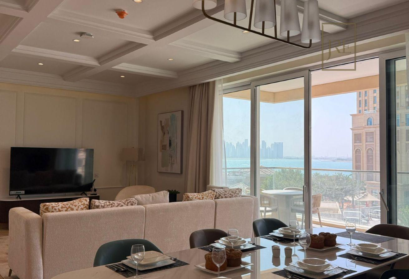 Stunning High Floor Furnished 2BHK In The Pearl