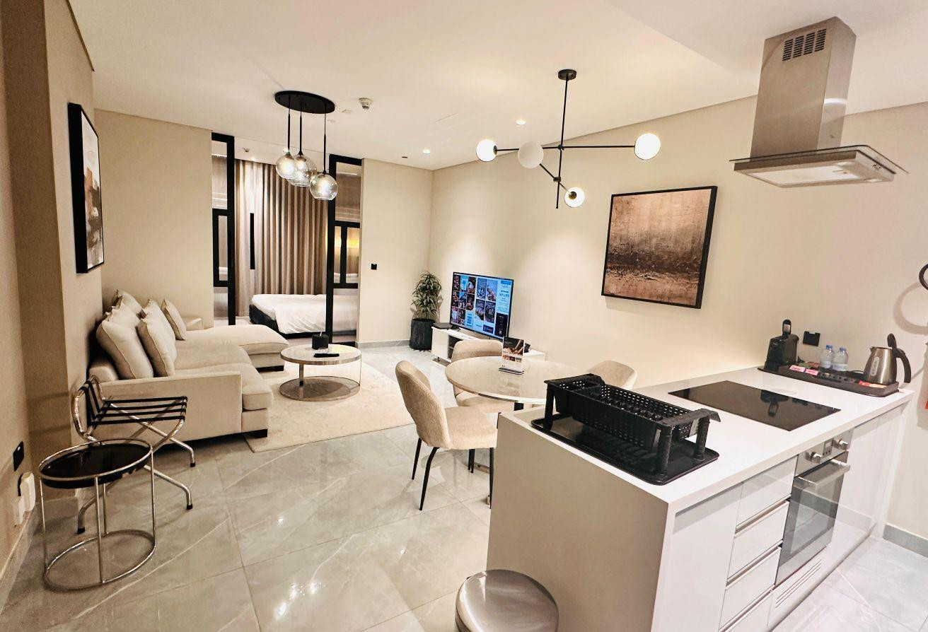 1BHK ServicedApartment Fully Furnished Old Airport