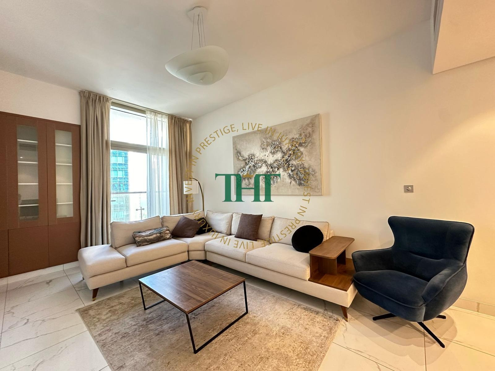 Elegant | 1BHK | FF | City View - Apartment in West Bay Lagoon