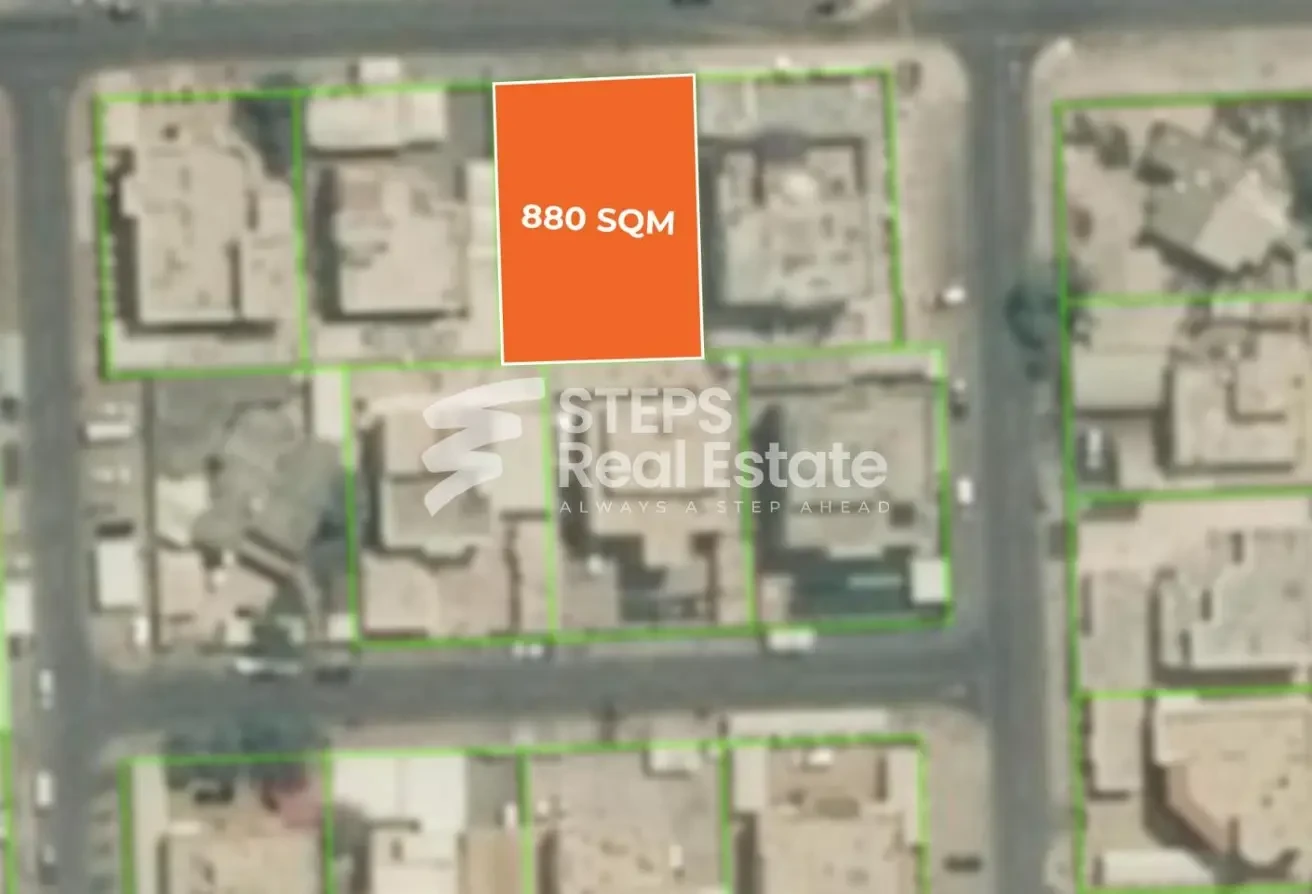 880 SQM Buildable Land – Ideal for Residential Use - Labor Camp in Al Jamiaa Street