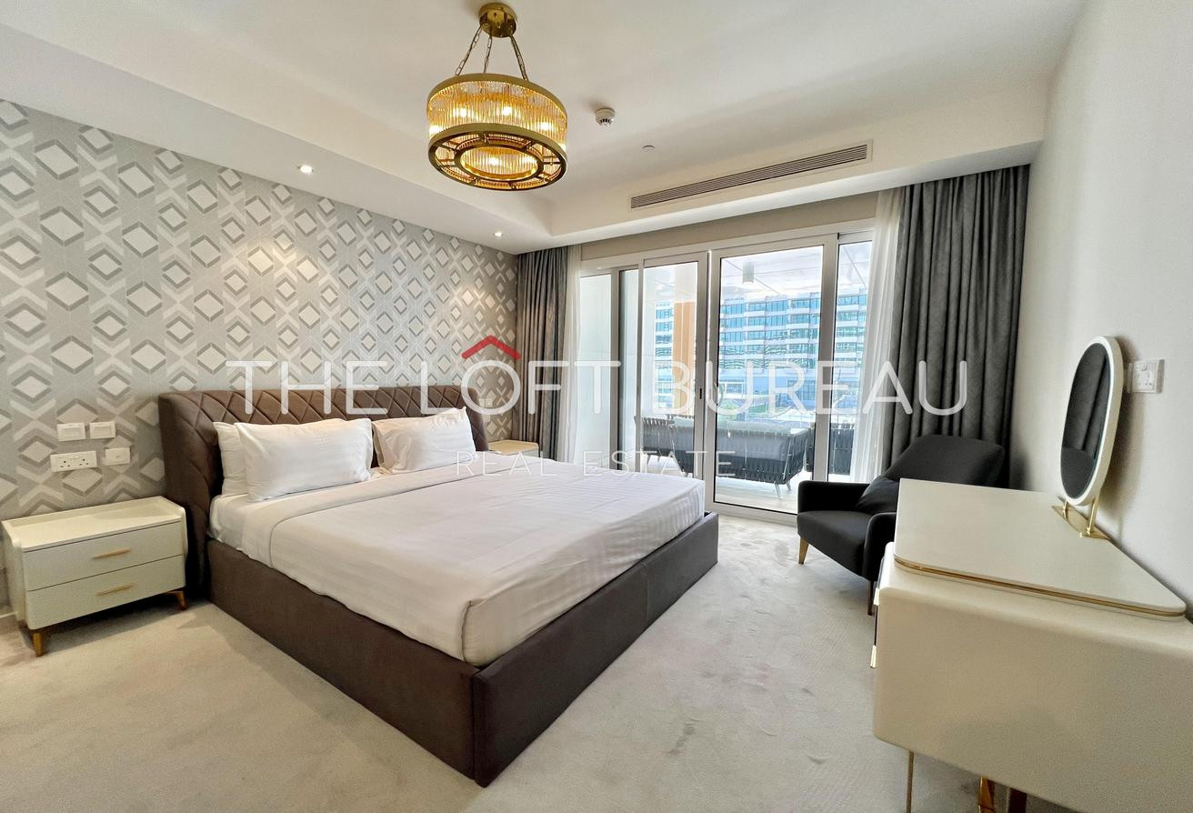 Elegant 1 BHK | Lusail | Sea View | PP Available - Apartment in Lusail Residence