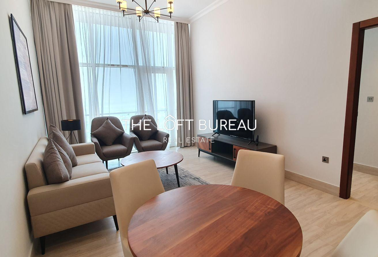 Sea View 1BK | Bills Included | 1 month FREE - Apartment in Lusail Residence