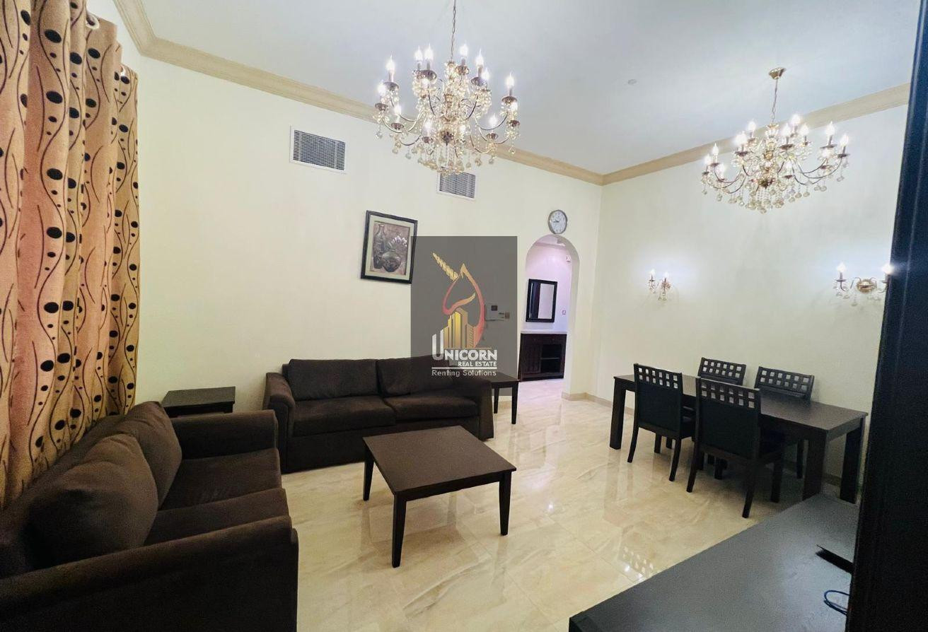 Cozy One BHK Apt|Furnished| Pool and Gym - Apartment in Fereej Bin Mahmoud North