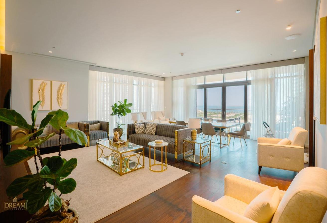 Stunning Sea View 3 BHK + Maid In Seef Lusail - Apartment in Seef Lusail