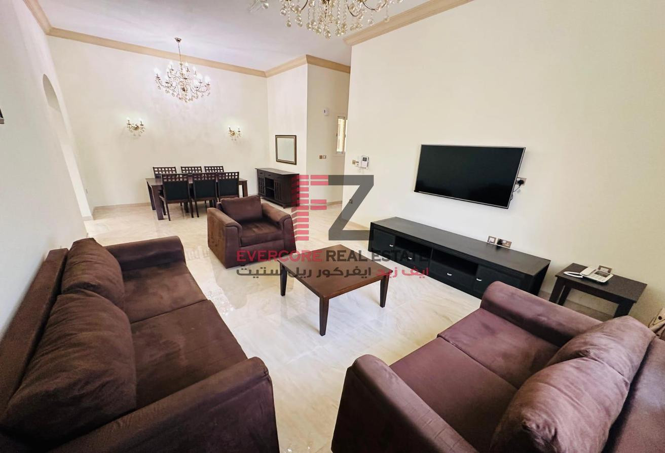 Fully furnished flat| 03 Bedrooms | With Amenities - Apartment in Anas Street