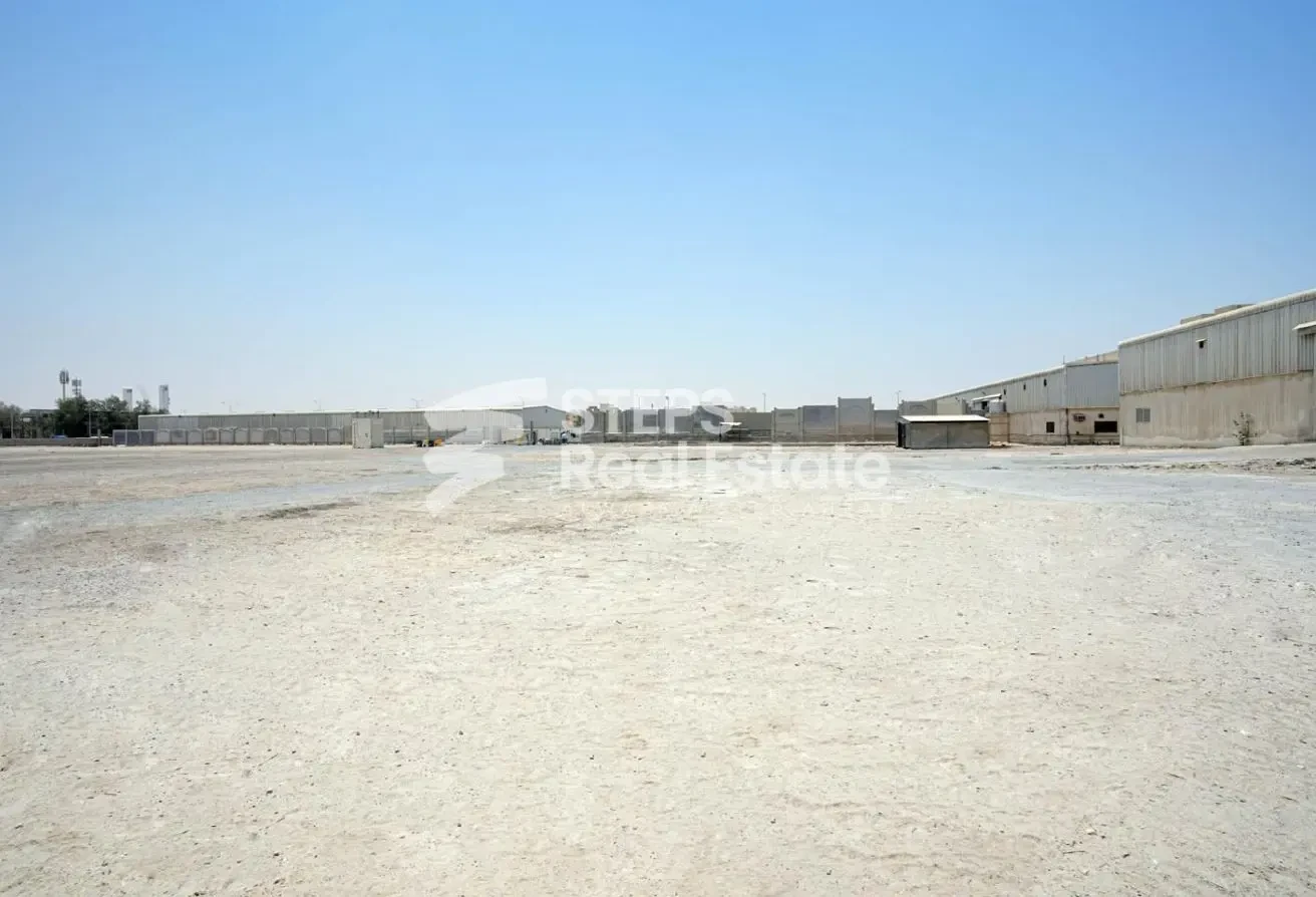 Gated Parking on Main Road Industrial Area - Labor Camp in Industrial Area