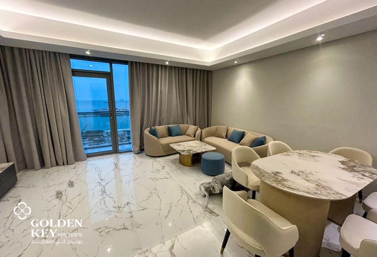 Sea View | New 2BR w/ Balcony | Lusail Marina - Apartment in Marina Tower 23