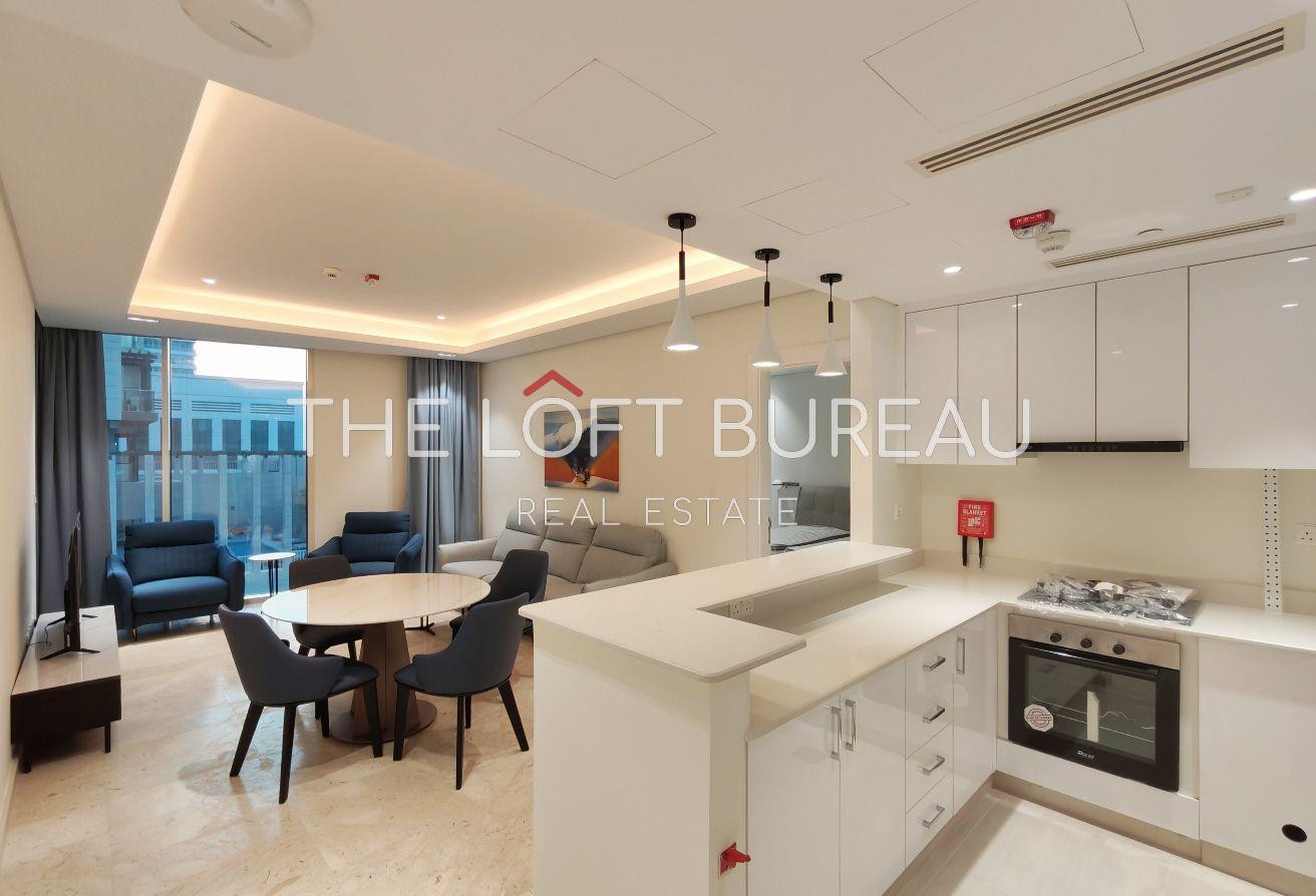 1 MONTH FREE - BRAND NEW 1BR FF IN MARINA LUSAIL