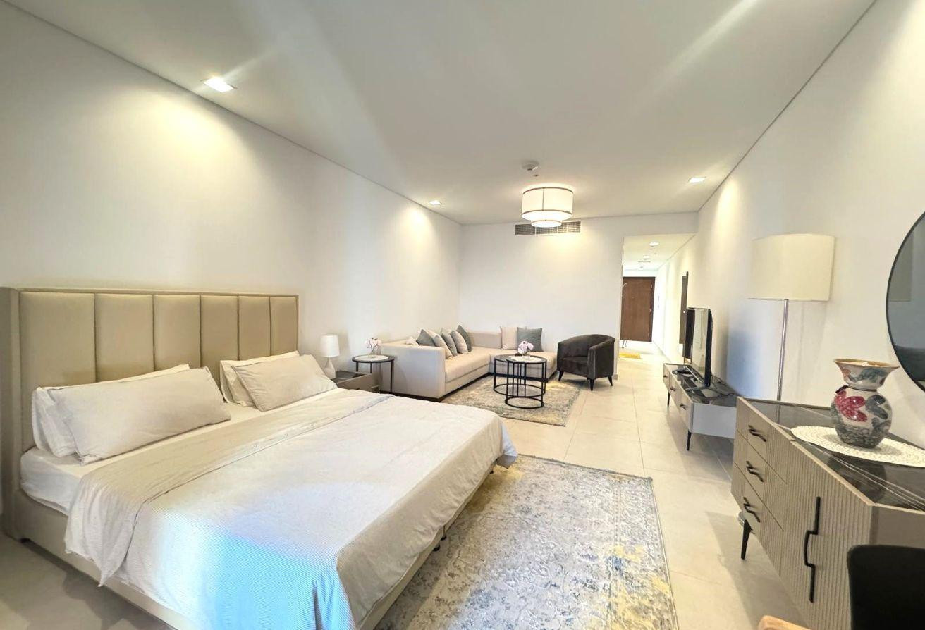 SEA VIEW FURNISHED STUDIO APARTMENT WITH BALCONY - Studio Apartment in Viva Bahriya