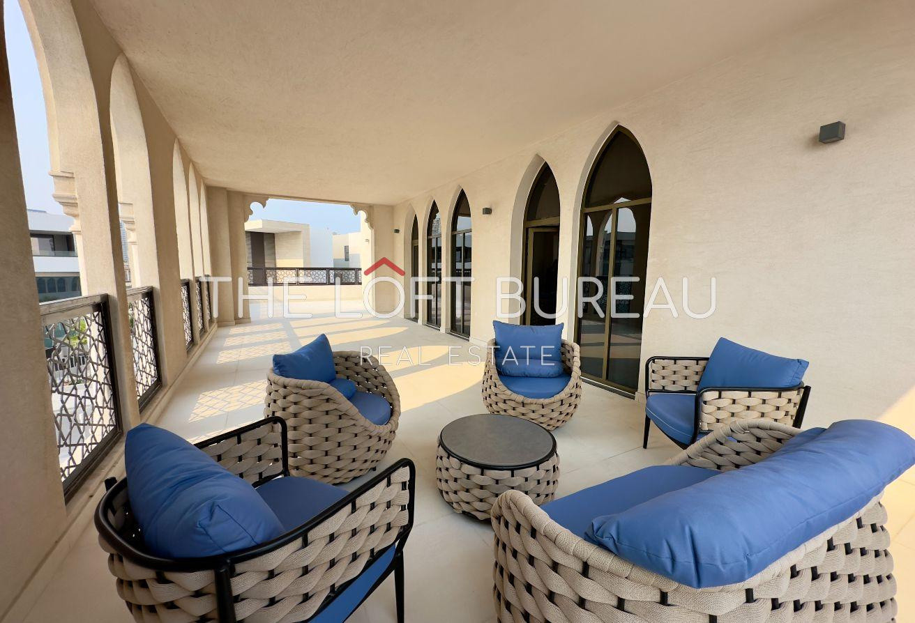 2BR+Maid | Sea View | Terrace &amp; Balcony | FF - Apartment in La Plage South