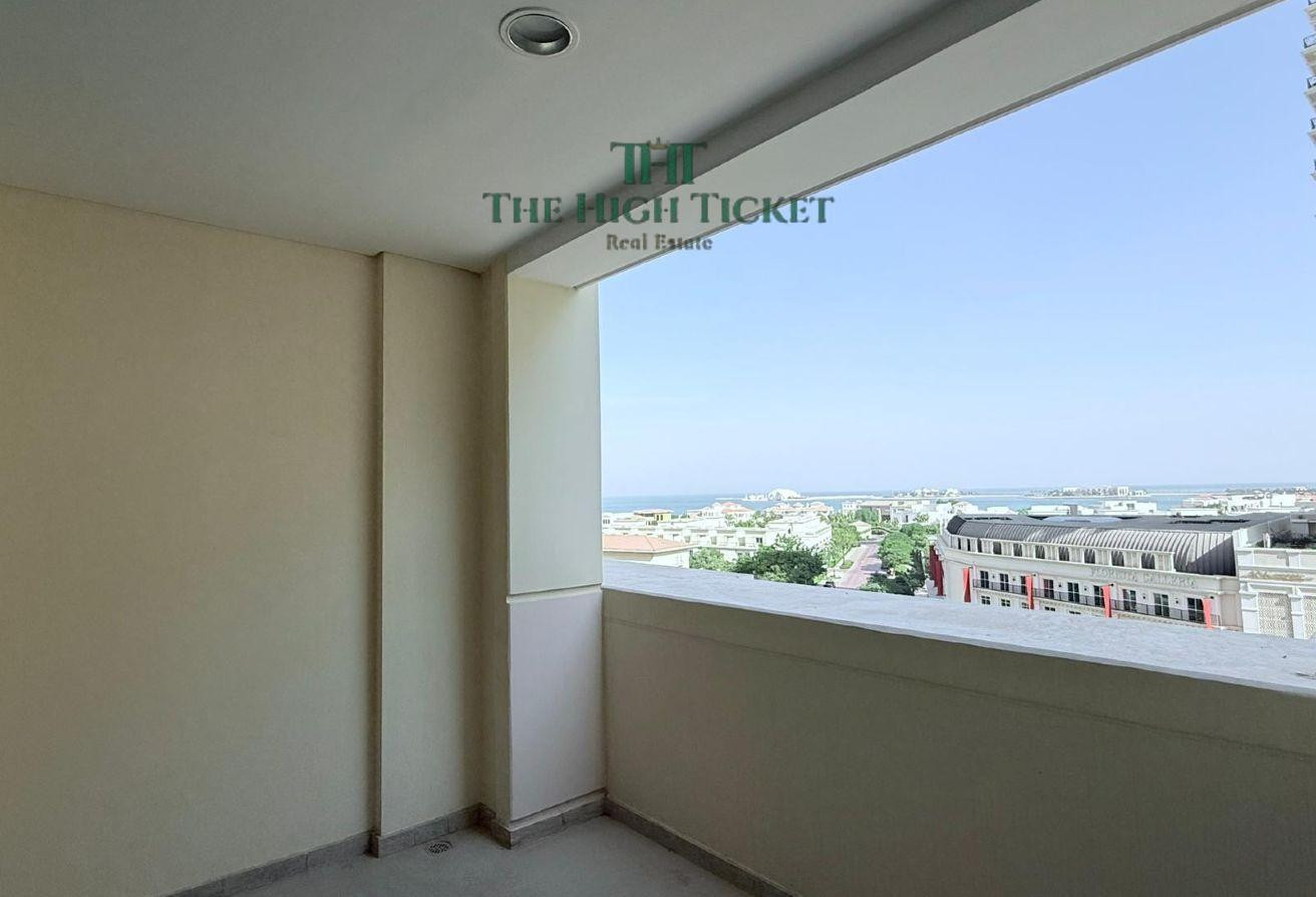 Sea View Furnished Studio|The Pearl w/Baclony|Incl