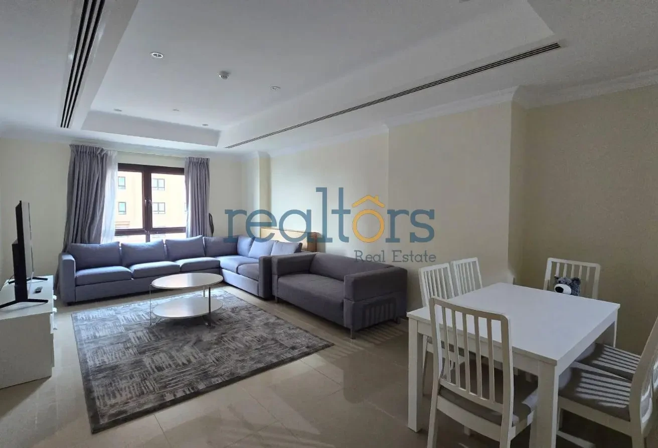 Modern 1 BHK Fully Furnished in Porto Arabia - Apartment in East Porto Drive