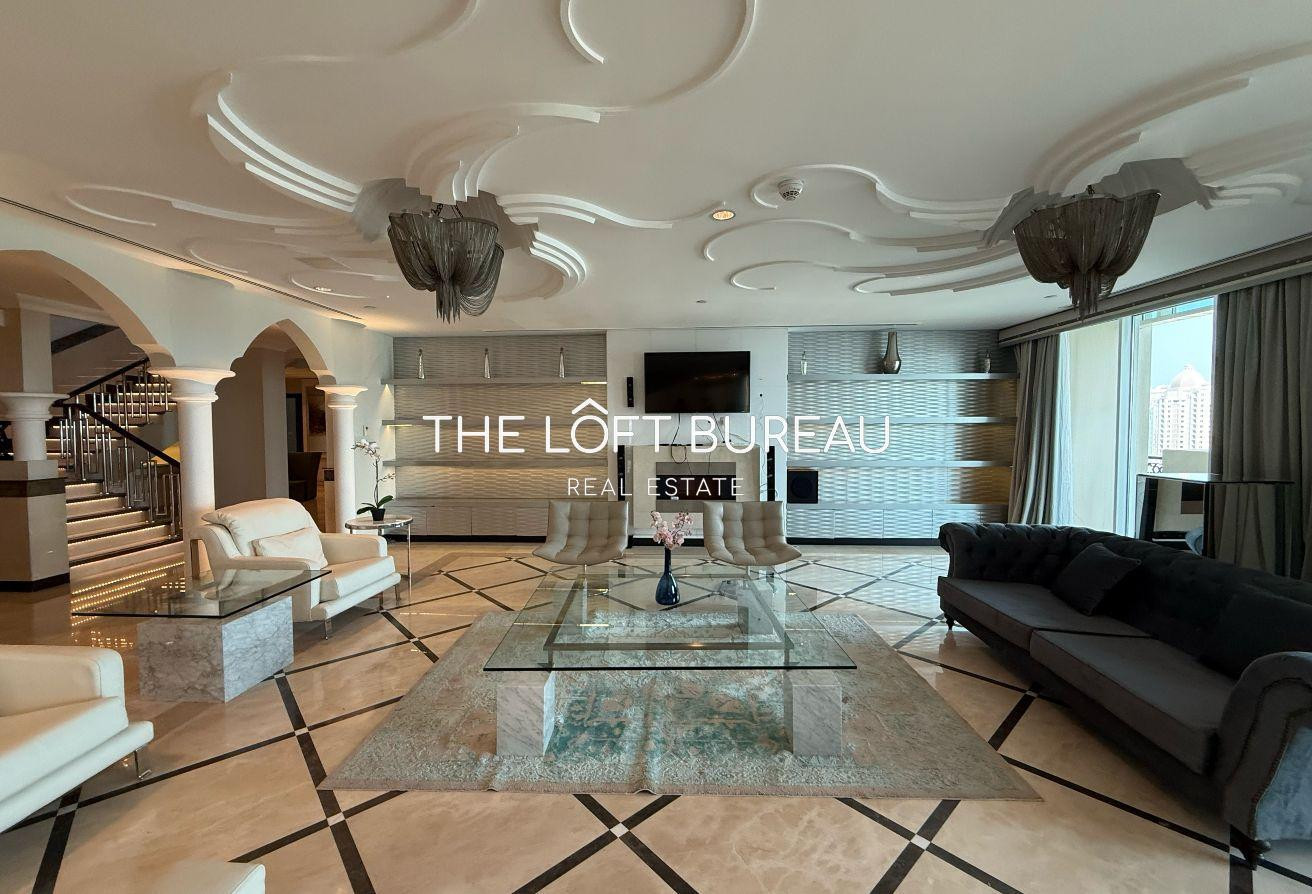 Elegant 7BR + Maid Penthouse | Viva Bahriya - Penthouse in Viva West