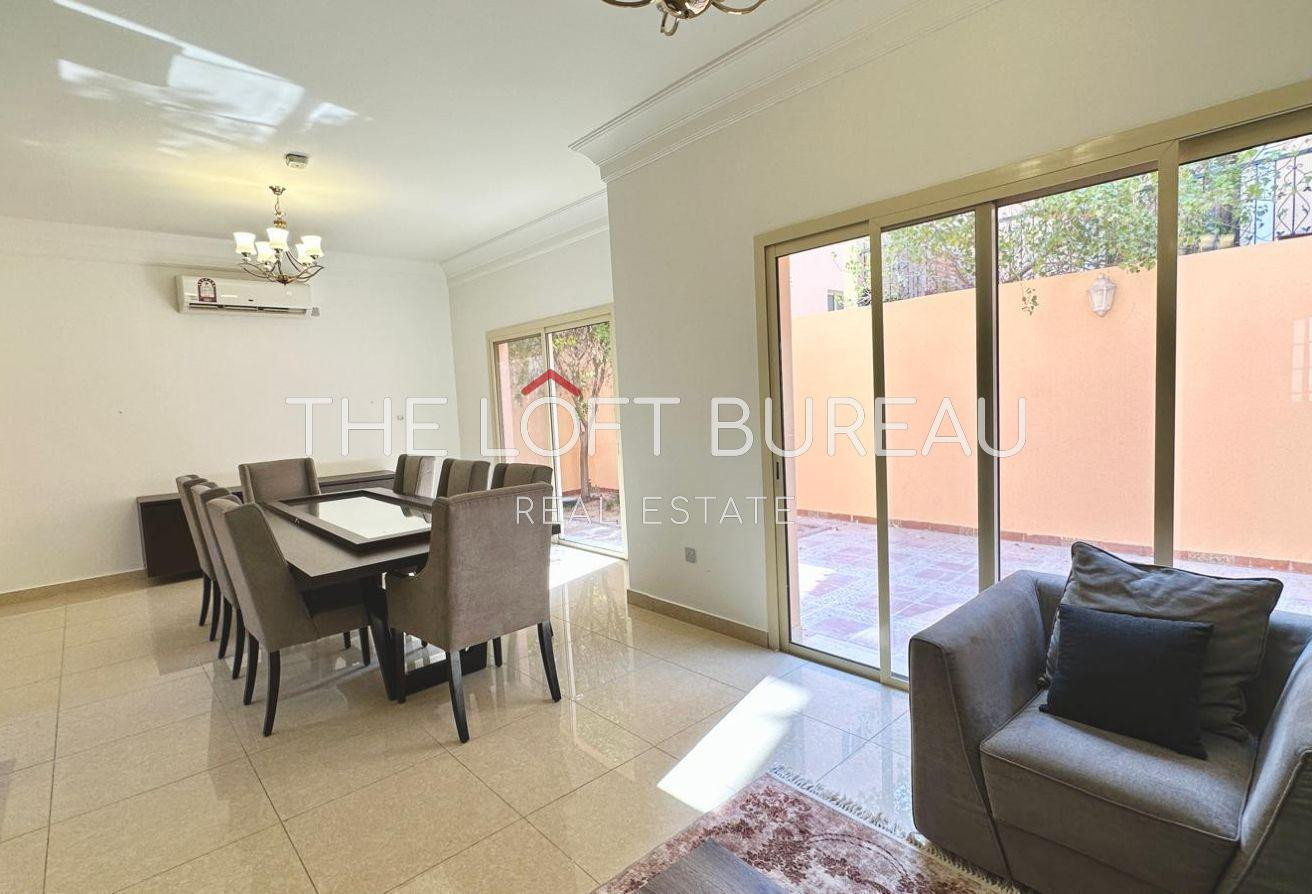 4 Bedroom + Maid Villa | Olympic-size pool - Villa in Alfardan Gardens