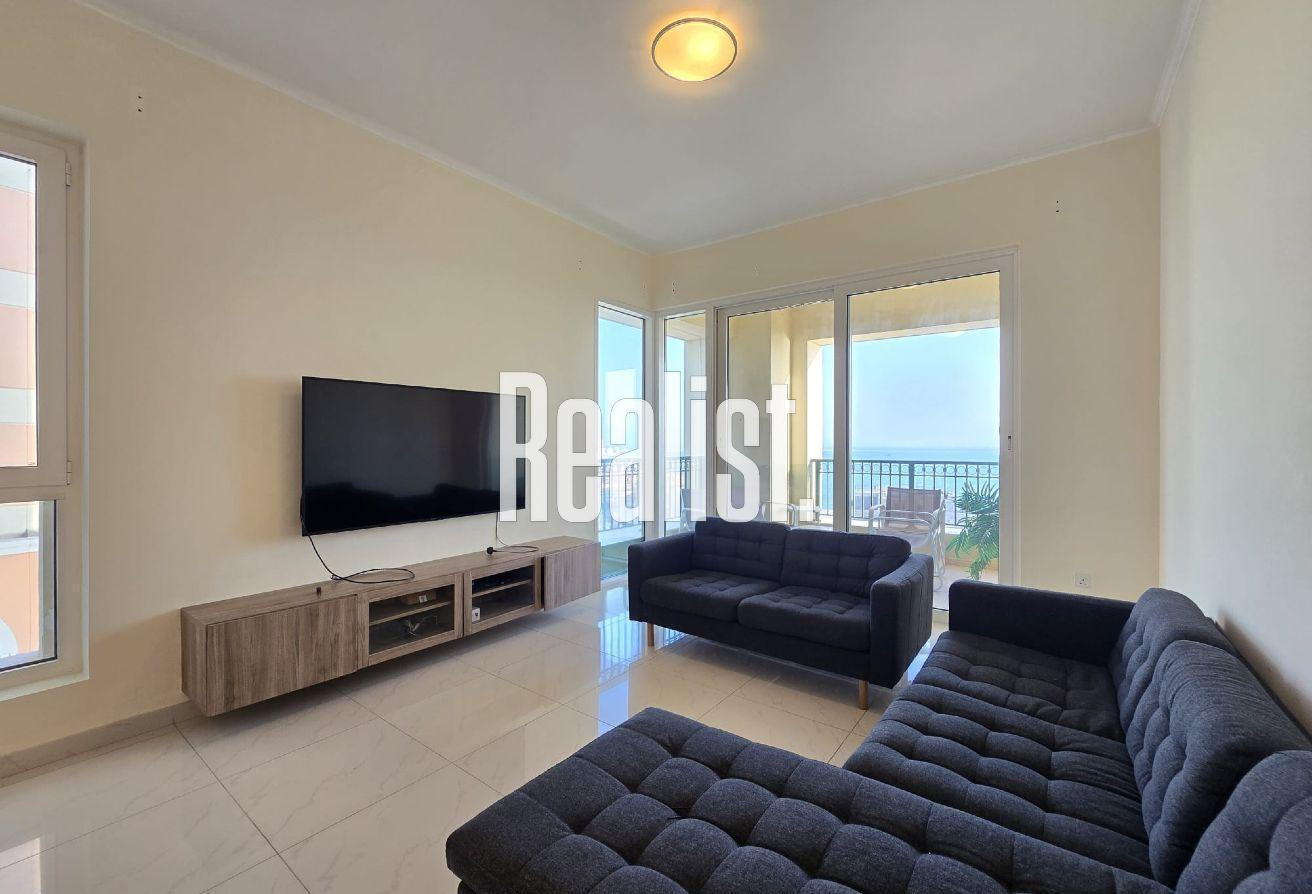 SEA VIEW | FURNISHED 3+MAID WITH HUGE BALCONY
