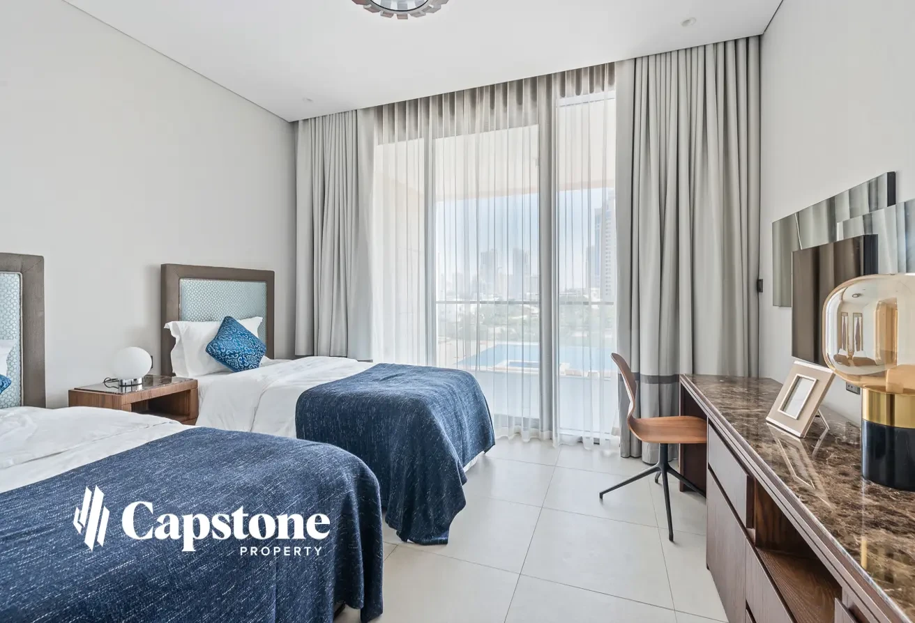 Brand New 2-Bedroom+Maid in Marina District - Apartment in Marina Tower 27