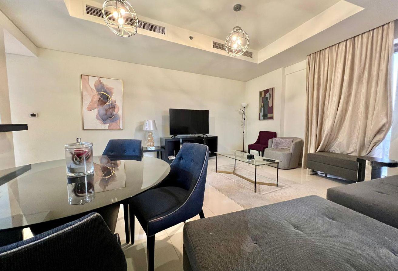 luxury_one bedroom_furnished_lusail - Apartment in Burj DAMAC Waterfront