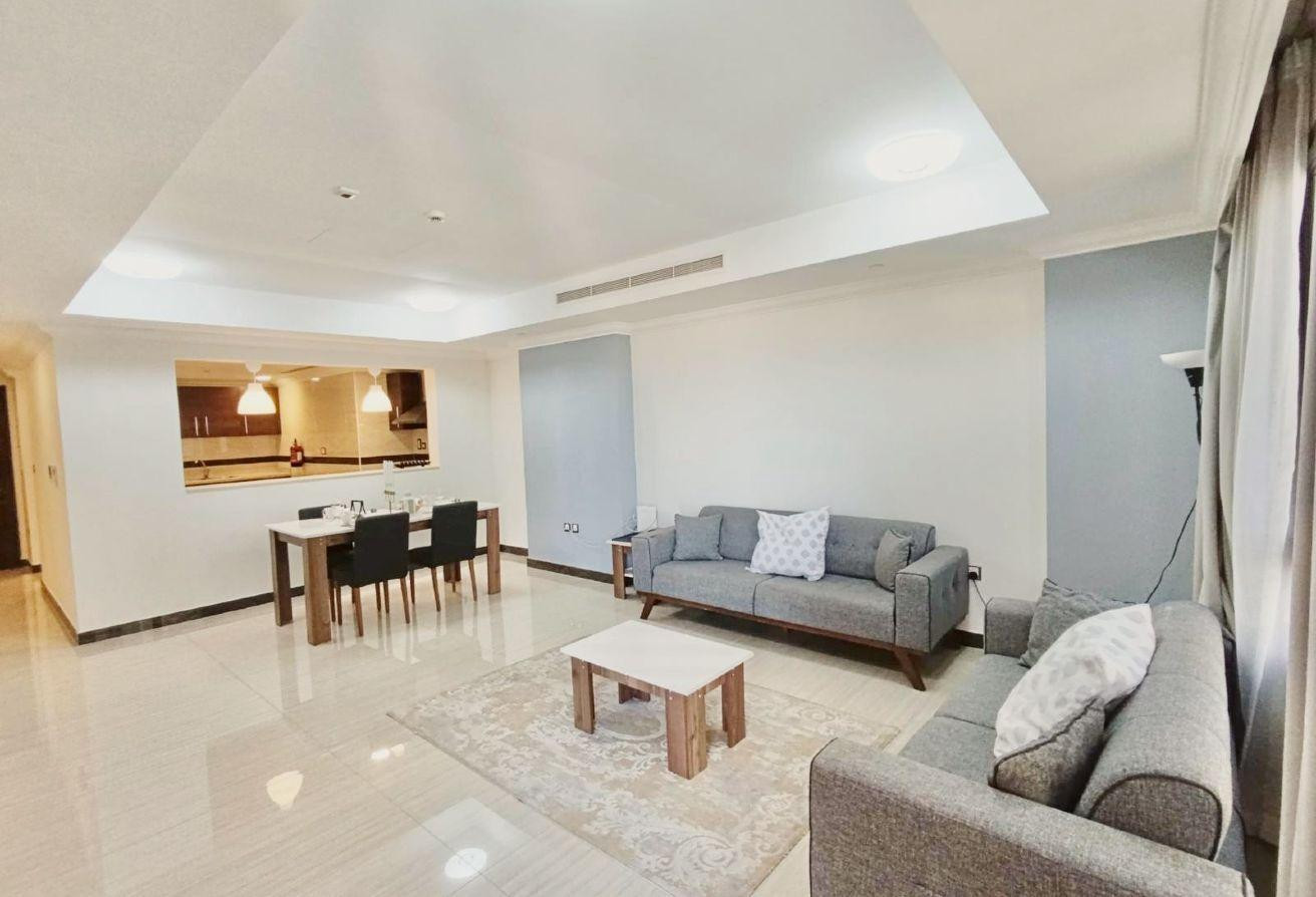 SEA VIEW | FURNISHED 3+MAID WITH HUGE BALCONY