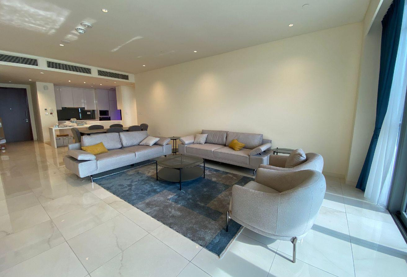 BRAND NEW APARTMENT 2BHK+MAID FULL SEA VIEW - Apartment in Seef Lusail