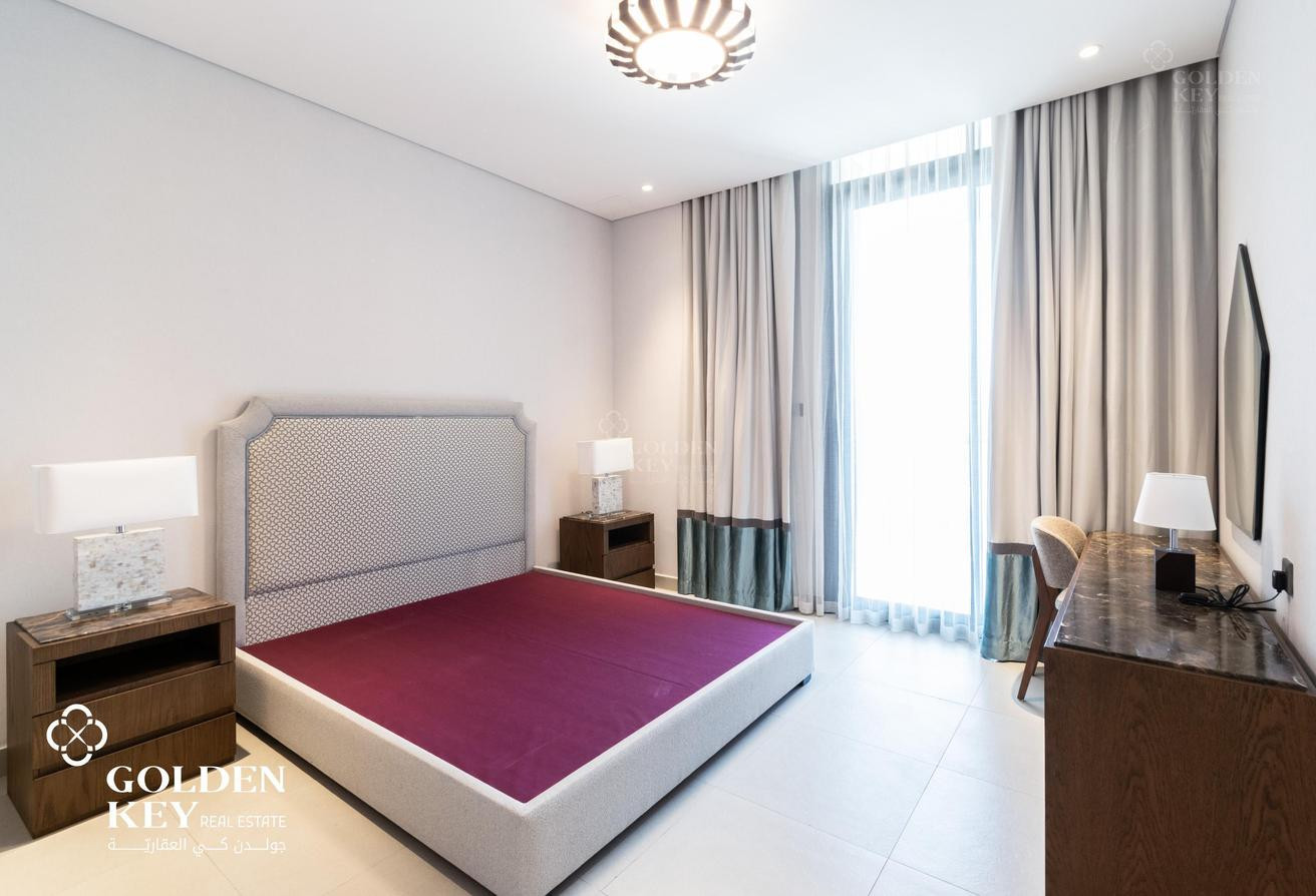 Balcony✅Brane New ✅ Furnished 3+Maid ✅Open Layout - Apartment in Lusail Residence
