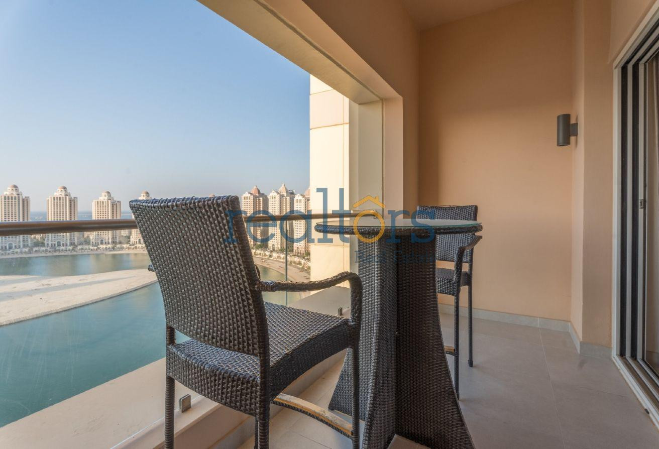 Luxury 1 Bedroom w/ Sea View | Viva Bahriya