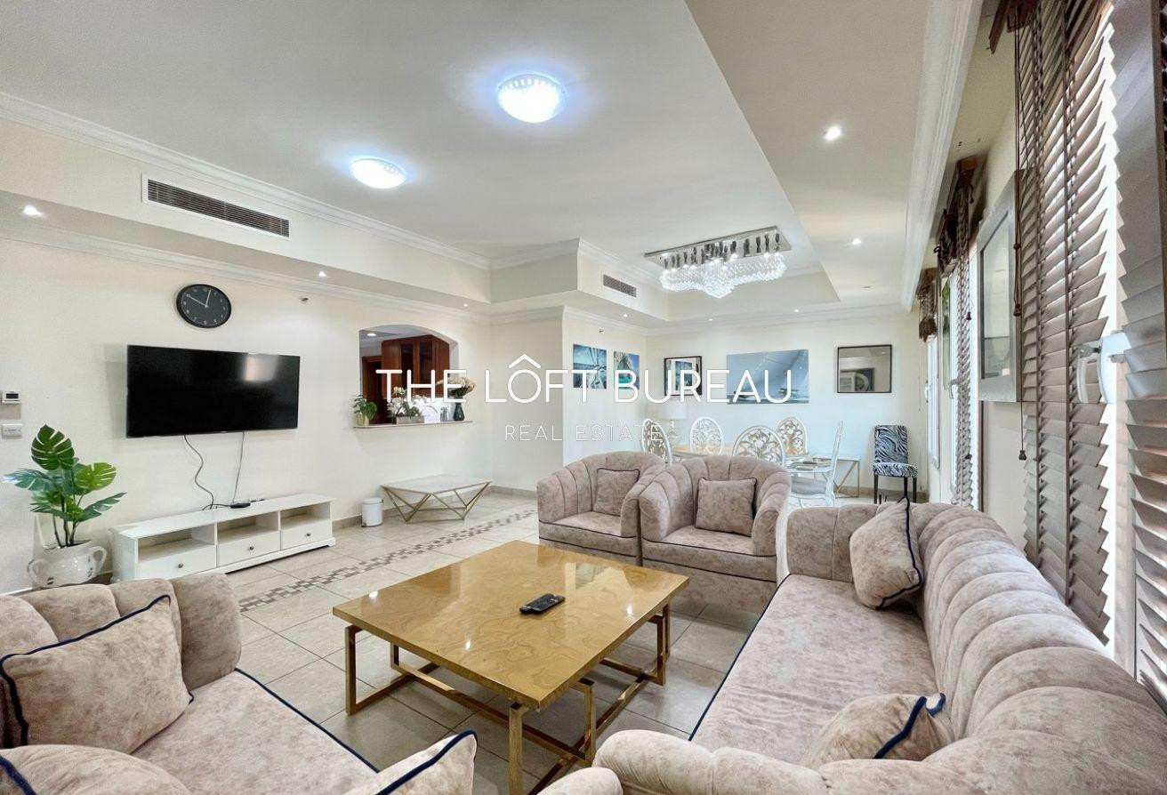 BEST RENT I MARINA VIEW I MODERN SPACIOUS 3BR+MAID - Apartment in West Porto Drive