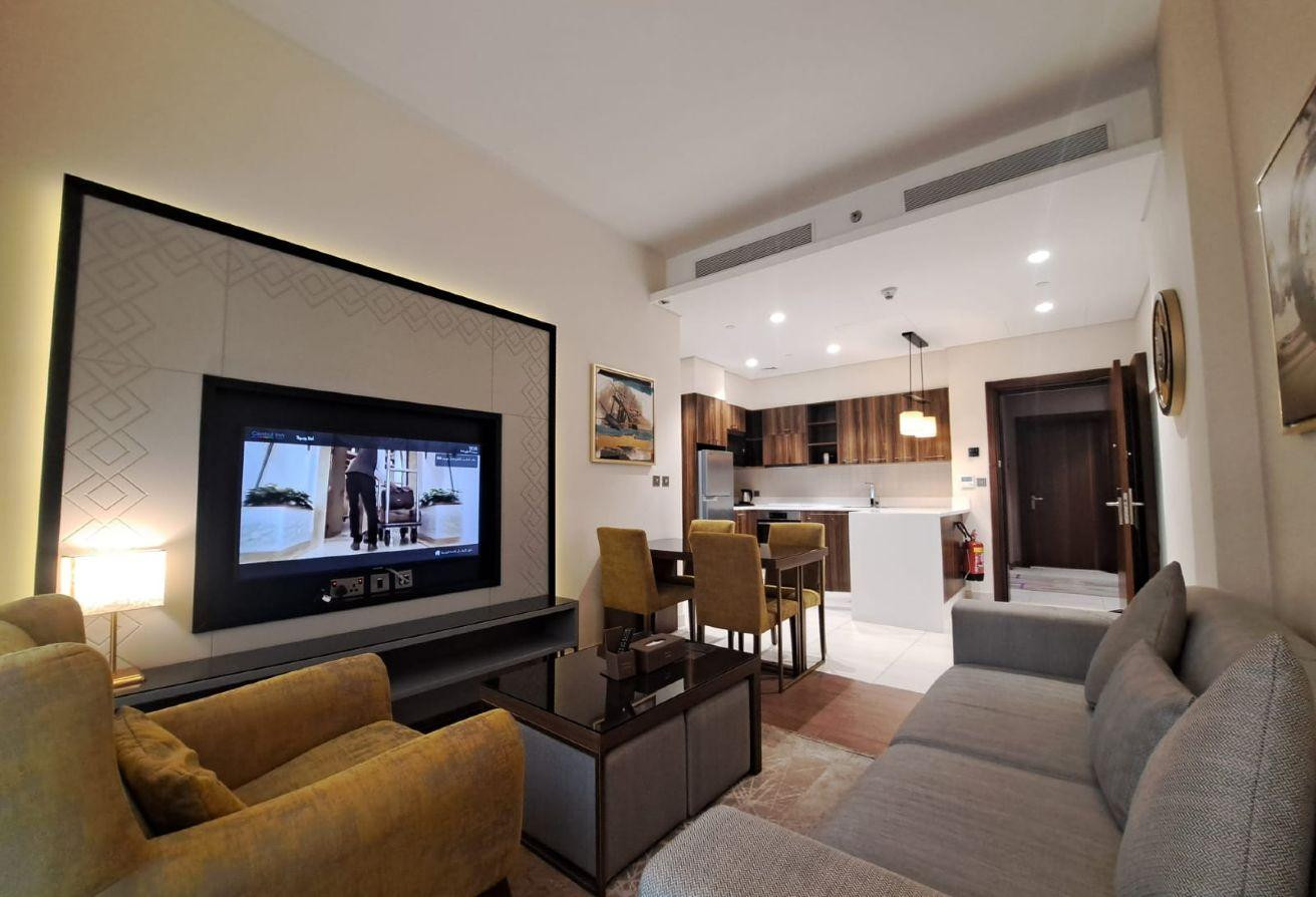 Long/Short Term | 1 Bedroom | Furnished | All In - Hotel Apartments in Al Sadd Road