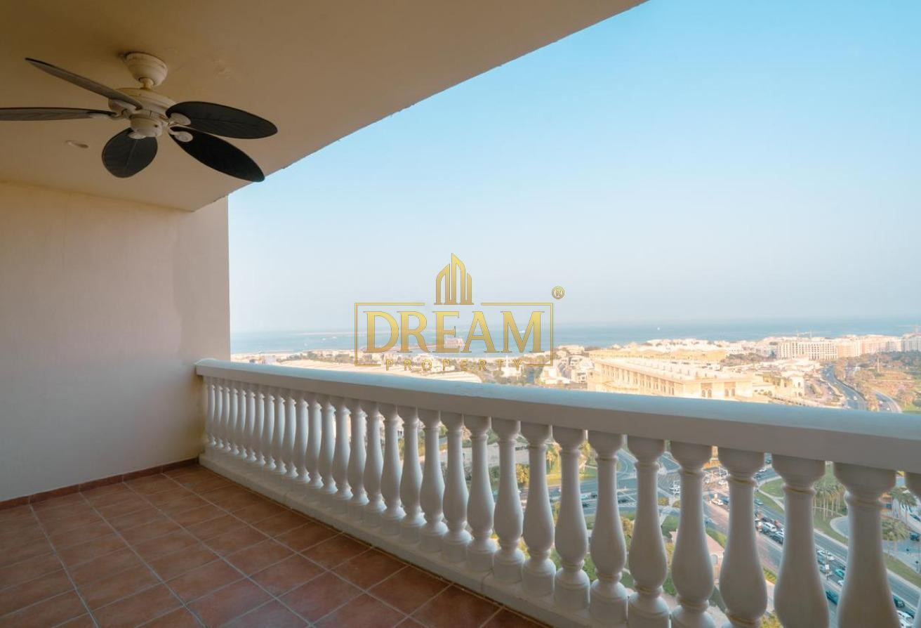 Stunning 2 BHK with Sea View | Fully Furnished - Apartment in Porto Arabia