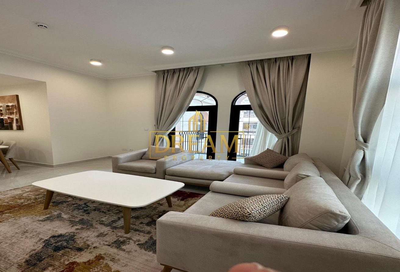 Balcony| Modern 1 BHK| FF| In Fox Hills Lusail