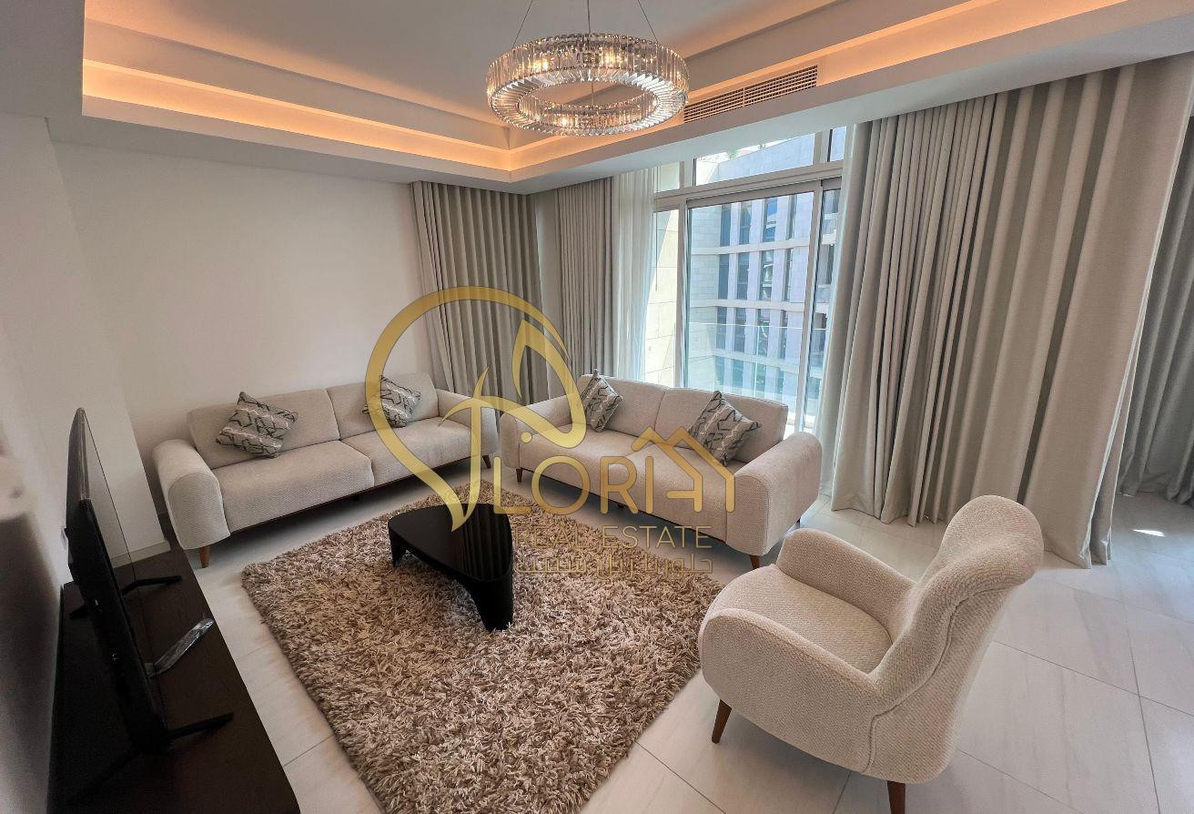 Luxury Furnished 1BHK w/Balcony in Gewan Island|9K