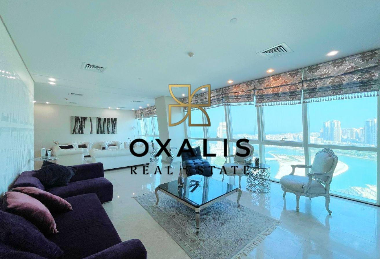 ELEGANT 3 BHK FULLY FURNISHED | PANORAMIC VIEW - Apartment in Zig Zag Tower A