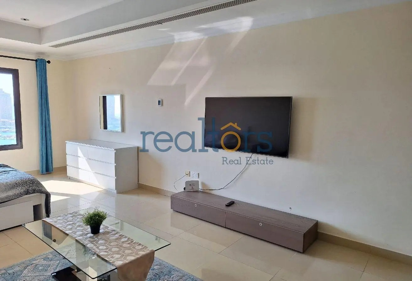 Full Sea View | Studio Fully Furnished | The Pearl