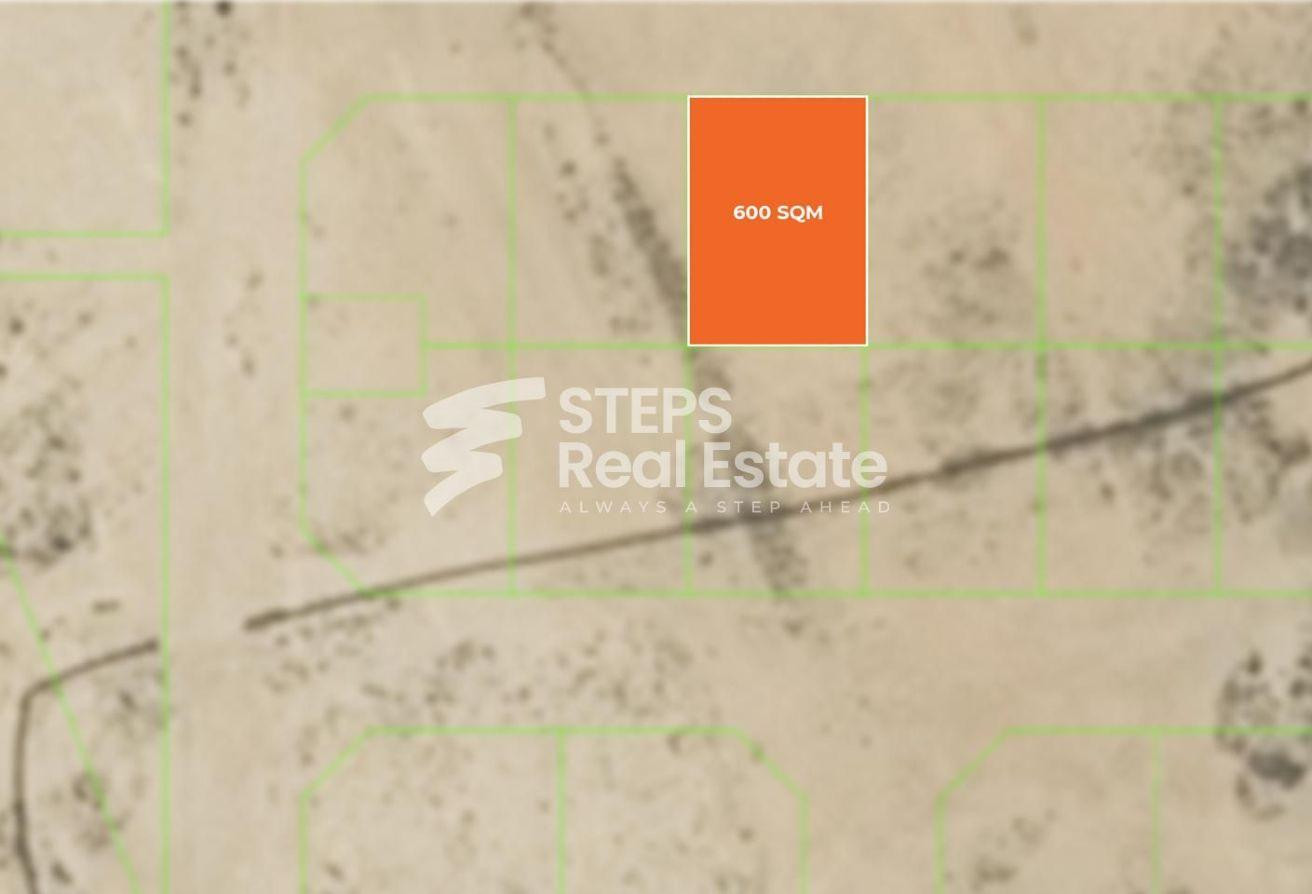 Buildable Land for Residential Use in Al Wakrah - Labor Camp in Al Wakair